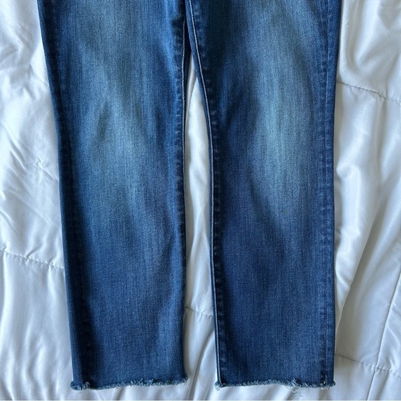 Mother High Waisted Looker Ankle Fray jeans Not Rough Enough 26 - Picture 9 of 16